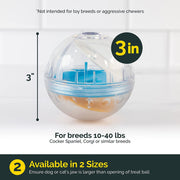 "Keep Your Pets Entertained with Our Interactive IQ Treat Ball - Perfect for Dogs and Cats - Adjustable Difficulty for Endless Fun!"