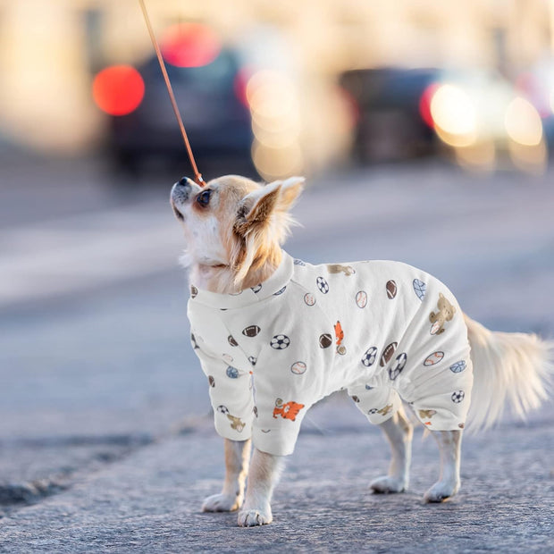 "Cozy and Adorable Puppy Pajamas Set - Perfect for Small to Medium Dogs!"