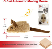 "Entertain and Engage Your Indoor Cat with Interactive Cat Toys for Fun Exercise and Realistic Mouse Sounds!"